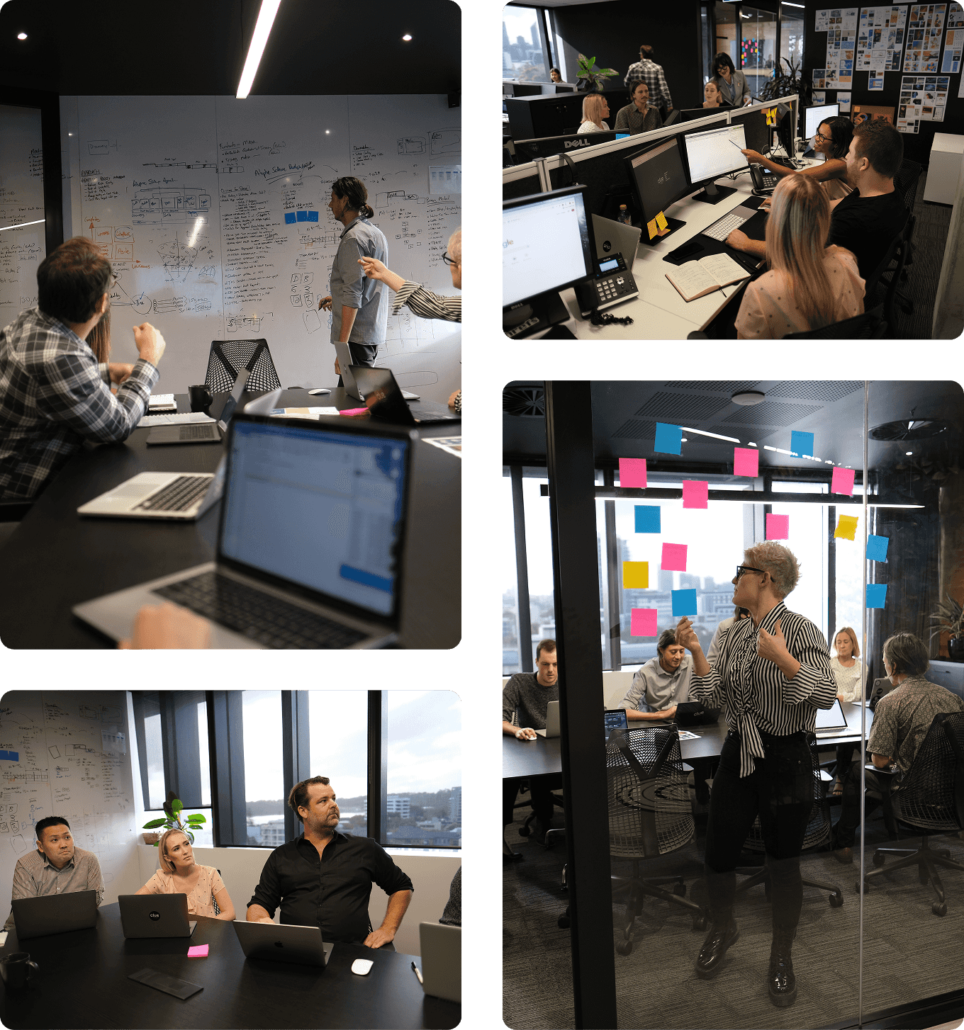 Custom software interface designed for better performance